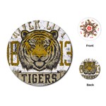 1813 River City Tigers Athletic Department Playing Cards Single Design (Round) Front