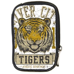 1813 River City Tigers Athletic Department Compact Camera Leather Case by Sarkoni