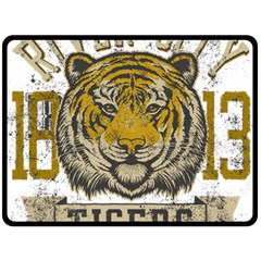 1813 River City Tigers Athletic Department Fleece Blanket (large) by Sarkoni