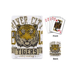 1813 River City Tigers Athletic Department Playing Cards Single Design (mini) by Sarkoni