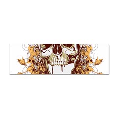 Harvest Of Fear Logo Illustration Skull Pistol Sticker (bumper) by Sarkoni