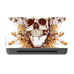 Harvest Of Fear Logo Illustration Skull Pistol Memory Card Reader With Cf by Sarkoni