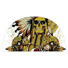 Motorcycle And Skull Cruiser Native American Anti Scalding Pot Cap by Sarkoni