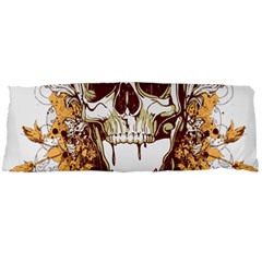 Harvest Of Fear Logo Illustration Skull Pistol Body Pillow Case Dakimakura (two Sides) by Sarkoni