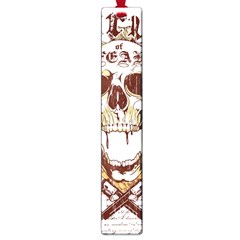 Harvest Of Fear Logo Illustration Skull Pistol Large Book Marks by Sarkoni