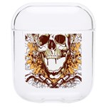 Harvest Of Fear Logo Illustration Skull Pistol Hard PC AirPods 1/2 Case Front