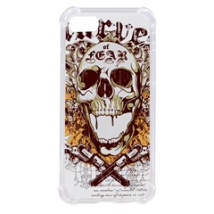 Harvest Of Fear Logo Illustration Skull Pistol Iphone Se by Sarkoni