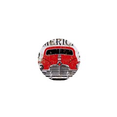 Perfect American Vintage Classic Car Signage Retro Style 1  Mini Buttons by Sarkoni