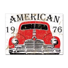 Perfect American Vintage Classic Car Signage Retro Style Sticker A4 (100 Pack) by Sarkoni