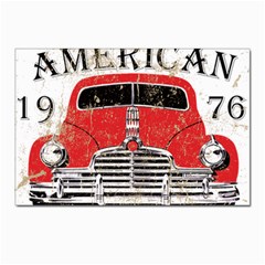 Perfect American Vintage Classic Car Signage Retro Style Postcard 4 x 6  (pkg Of 10) by Sarkoni