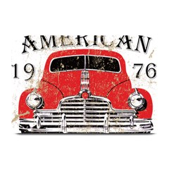 Perfect American Vintage Classic Car Signage Retro Style Plate Mats by Sarkoni