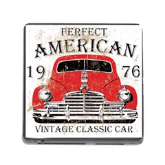 Perfect American Vintage Classic Car Signage Retro Style Memory Card Reader (square 5 Slot) by Sarkoni