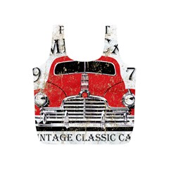 Perfect American Vintage Classic Car Signage Retro Style Full Print Recycle Bag (s) by Sarkoni