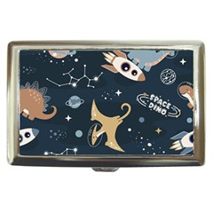 Space Theme Art Pattern Design Wallpaper Cigarette Money Case