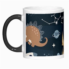 Space Theme Art Pattern Design Wallpaper Morph Mug by Proyonanggan