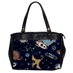 Space Theme Art Pattern Design Wallpaper Oversize Office Handbag by Proyonanggan