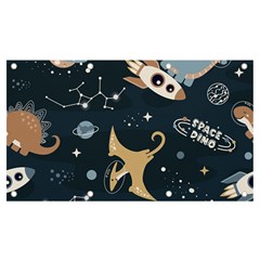 Space Theme Art Pattern Design Wallpaper Banner And Sign 7  X 4  by Proyonanggan