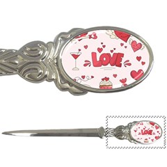 Hand Drawn Valentines Day Element Collection Letter Opener by Bedest