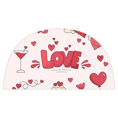 Hand Drawn Valentines Day Element Collection Anti Scalding Pot Cap by Bedest