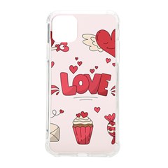 Hand Drawn Valentines Day Element Collection Iphone 11 Pro Max 6 5 Inch Tpu Uv Print Case by Bedest