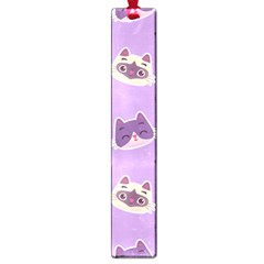 Cute Colorful Cat Kitten With Paw Yarn Ball Seamless Pattern Large Book Marks