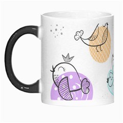 Cartoon Bird Cute Doodle Bird Morph Mug by Bedest