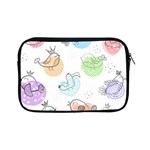 Cartoon Bird Cute Doodle Bird Apple iPad Mini Zipper Cases Front