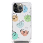 Cartoon Bird Cute Doodle Bird iPhone 13 Pro TPU UV Print Case Front