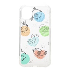 Cartoon Bird Cute Doodle Bird Iphone 11 Tpu Uv Print Case