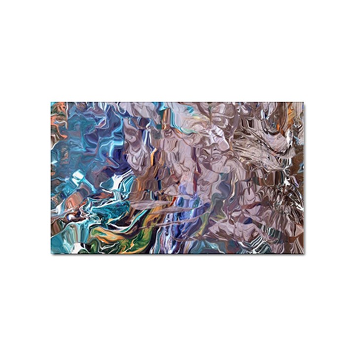 Abstract blend V Sticker Rectangular (100 pack)