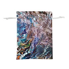 Abstract Blend V Lightweight Drawstring Pouch (l) by kaleidomarblingart