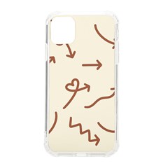 Abstract Arrow Sign Love Aesthetic Iphone 11 Tpu Uv Print Case by Apen