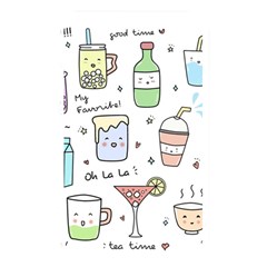 Drinks Cocktails Doodles Coffee Memory Card Reader (rectangular) by Apen