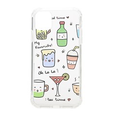 Drinks Cocktails Doodles Coffee Iphone 11 Tpu Uv Print Case by Apen