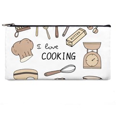 I Love Cooking Baking Utensils Knife Pencil Case by Apen