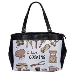 I Love Cooking Baking Utensils Knife Oversize Office Handbag by Apen