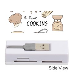 I Love Cooking Baking Utensils Knife Memory Card Reader (stick) by Apen