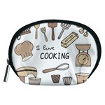 I Love Cooking Baking Utensils Knife Accessory Pouch (Medium) Front