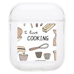 I Love Cooking Baking Utensils Knife Soft Tpu Airpods 1/2 Case by Apen