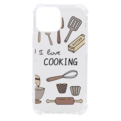 I Love Cooking Baking Utensils Knife Iphone 13 Mini Tpu Uv Print Case by Apen