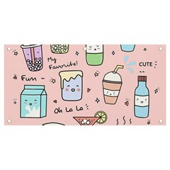 Drink Cocktail Doodle Coffee Banner And Sign 4  X 2  by Apen