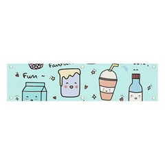 Drinks Cocktails Doodle Coffee Banner And Sign 4  X 1  by Apen