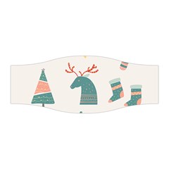 Reindeer Stars Socks Stick Stretchable Headband by Apen