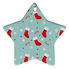 Christmas Pattern Ornament (Star)