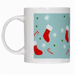 Christmas Pattern White Mug by Apen