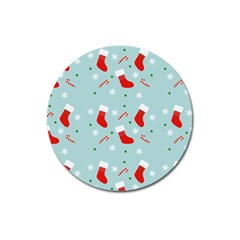 Christmas Pattern Magnet 3  (Round)