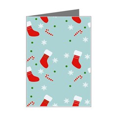 Christmas Pattern Mini Greeting Card