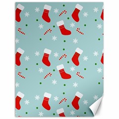 Christmas Pattern Canvas 12  x 16 