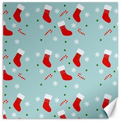 Christmas Pattern Canvas 20  x 20 