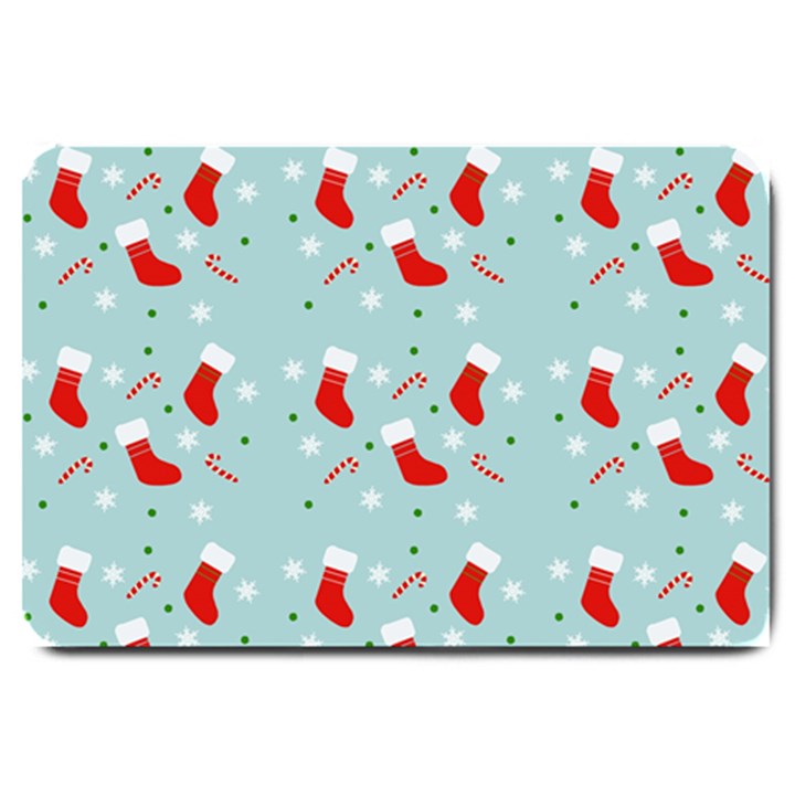 Christmas Pattern Large Doormat